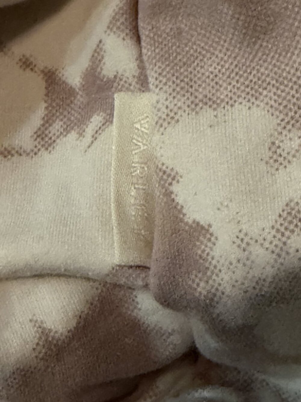 Women’s Varley Cotton Romero Taupe Tie Dye Sweatshirt Sz S Athleisure Workout - Picture 8 of 8
